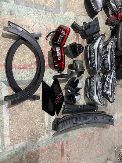 Toyota razy car all parts available