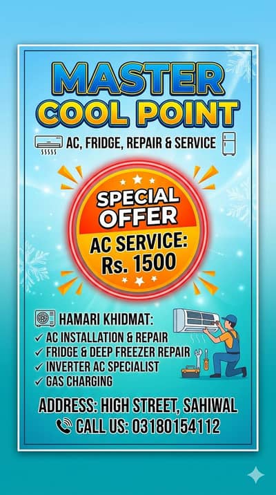 Ac Service Rs. 1500