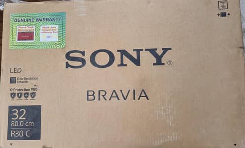 Sony Bravia LED TV 32 Inc
