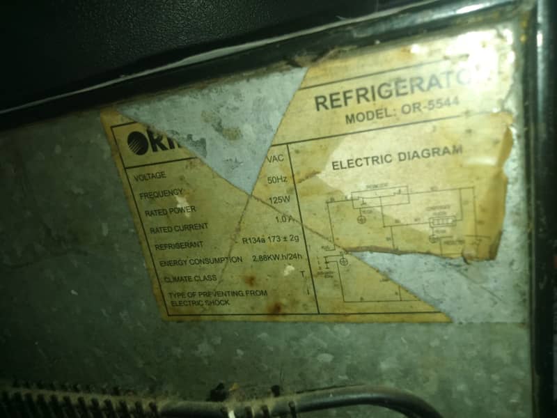orient refrigerator 1