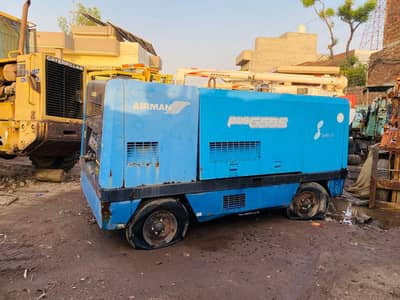 Airman PDS655S Air Compressor 655 CFM-Japan Import-Diesel Air Compre