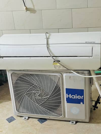 Hair dc inverter 1 ton Ac gas nh ha baqi All ok ha no repair no issue