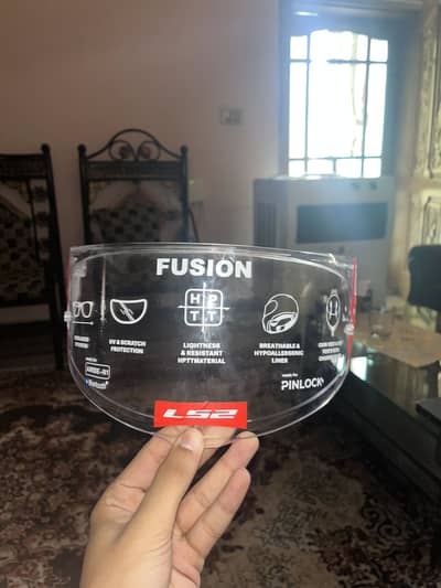 Ls2 rapid /fusion transparent visor
