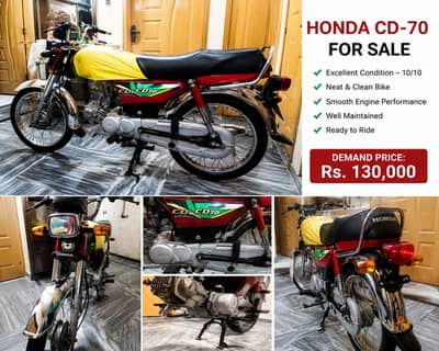 HONDA CD-70 BYKE