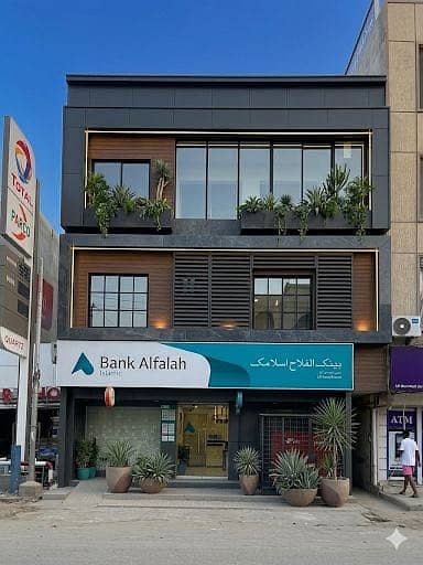 Commercial building portions for rent