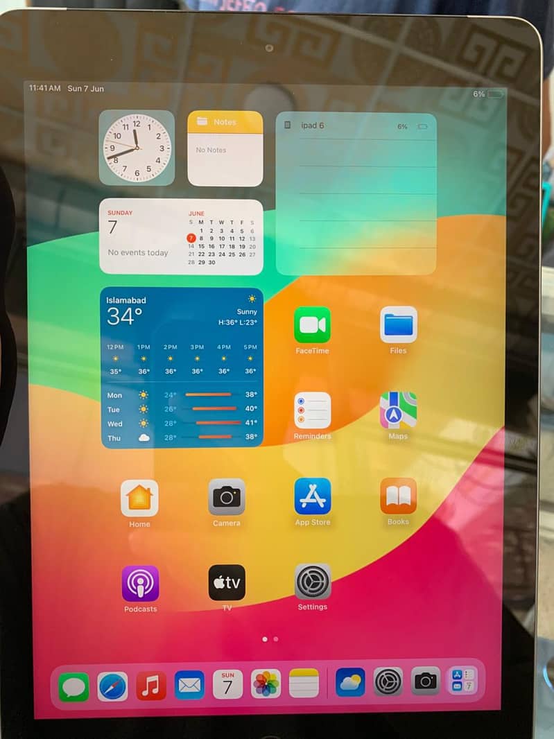 Ipad 6 generation 1