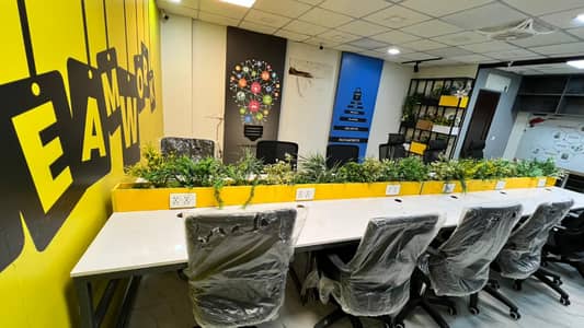 5 Marla Ground Floor Office For Rent And Furniture For Sale In Sector C Bahria Twon Lahore