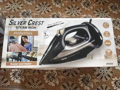 silver crest steem iron and cosmos 400 watt dry iron New ( unused )