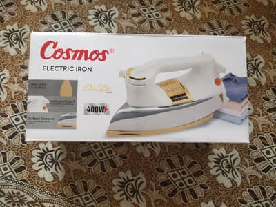 cosmos 400 watt dry iron New ( unused )