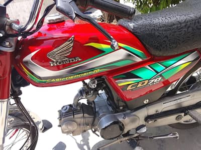honda CD 70 bike
