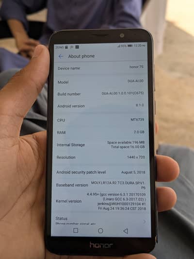 honor 7s all ok
