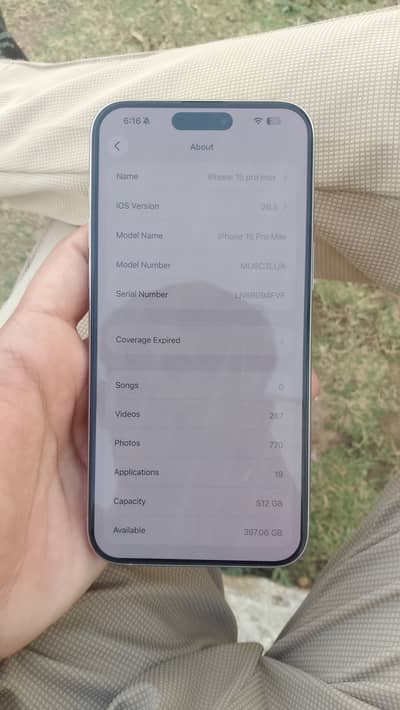 Apple iPhone 15 Pro Max non pta Jv