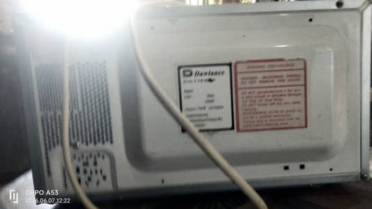 Dawlance microwave in good condition if anyone wants call on Whatsapp
