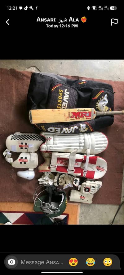Crickets all kits with good quality 03099382478