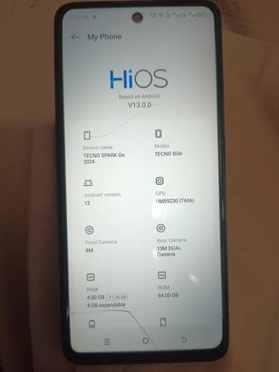 Tecno spark go 2024