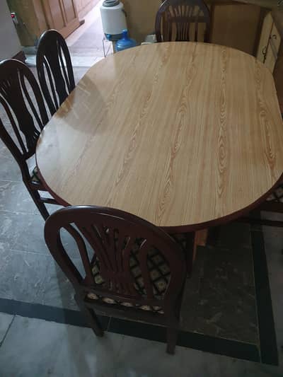 Dining Table 6 Chair