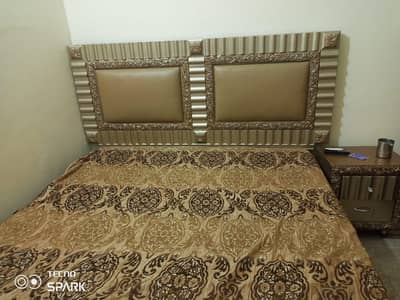 bed dressing side table and 3 seat sofa