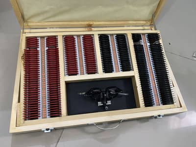 Imported 266 PCS Trial Lens Set | Optical Eye Testing Kit