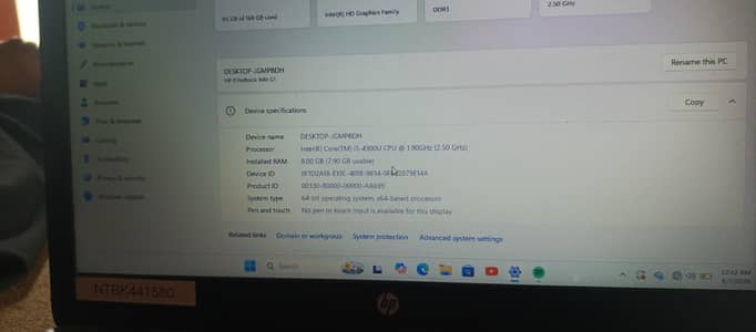 HPLite book 840 G1