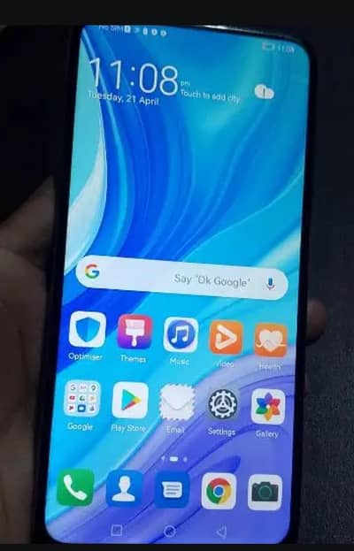Huawei Y9s.     only mobile