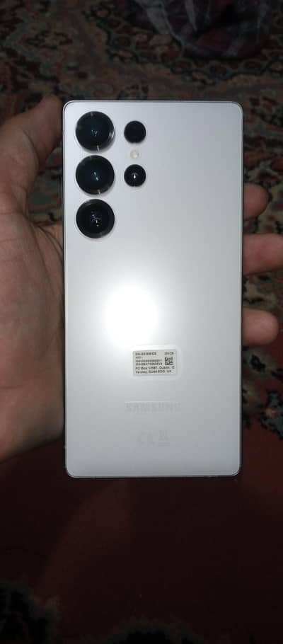 Samsung Mobile S25 Ultra urgent sale 12/256 physical dual sim non pta