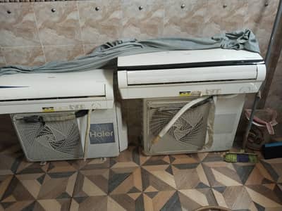 Haier 2 Ac 1,ton or 1 1/2 ton