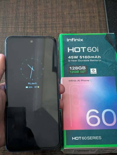 Infinix hot 60i 6/128 For Sale