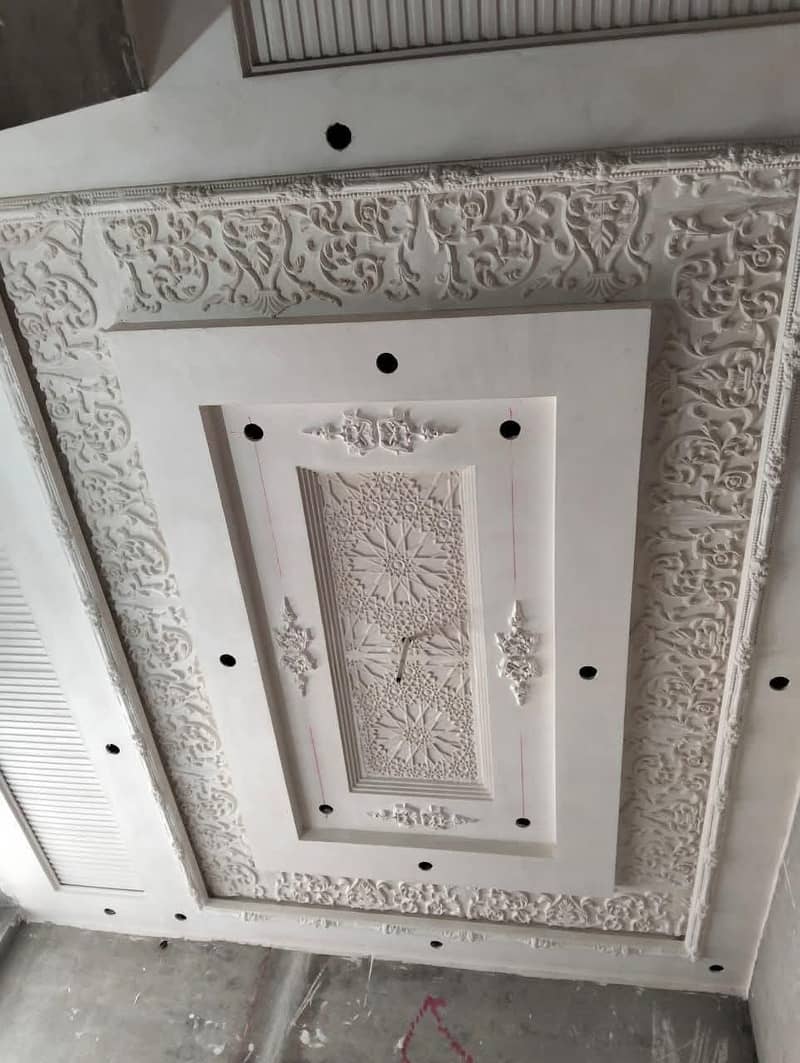 ceiling and wall frame 1