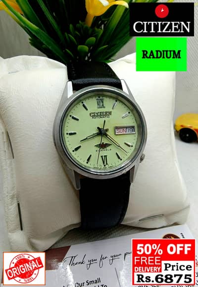 Seiko 5 Citizen Orient Automatic Pre-Owned watch Japan 03161737353