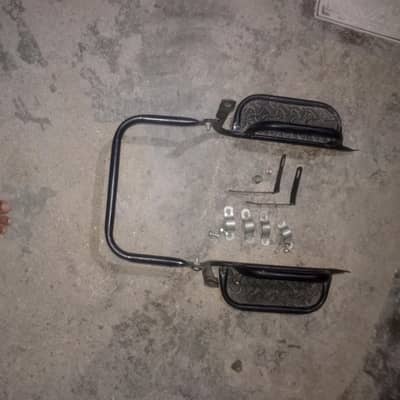 motorcycle foot Rest Guar set - Good Condition