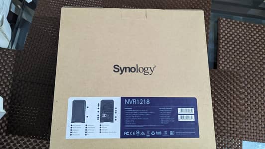 Synology NVR1218 - sealed pack - Upto 12 Cameras support