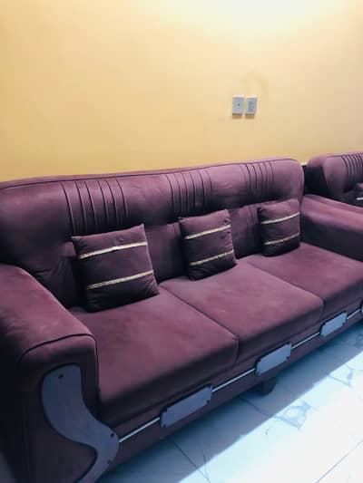 5 Sitter Sofa set Dark brown colour
