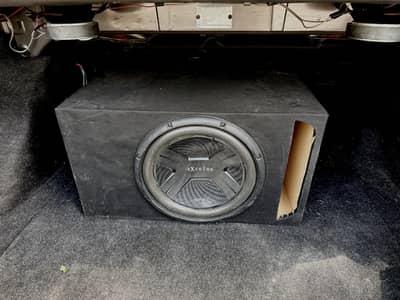 Complete sound system (speakers, sub-woofer, amplifier)