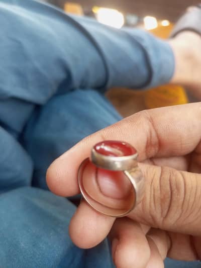 I am sailing my ring