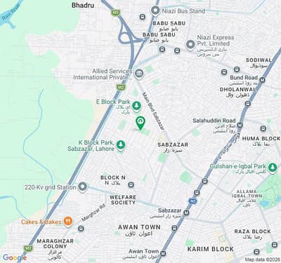 A 5 Marla Residential Plot In Sabzazar Scheme Is On The Market For sale