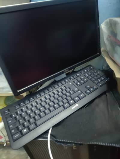 Dell Cpu with 22inch LCD, Keyboard mouse Cor i5 4th gen 775Gb 8Gb ram