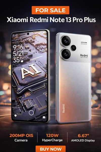 Special Edition Redmi note 13 pro plus.