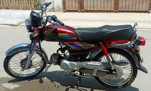 Honda CD 70 100% genuine condition