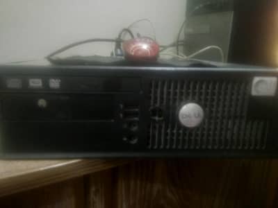 Dell core 2 duo desktop size Pc ha details in description onlywhatsaap