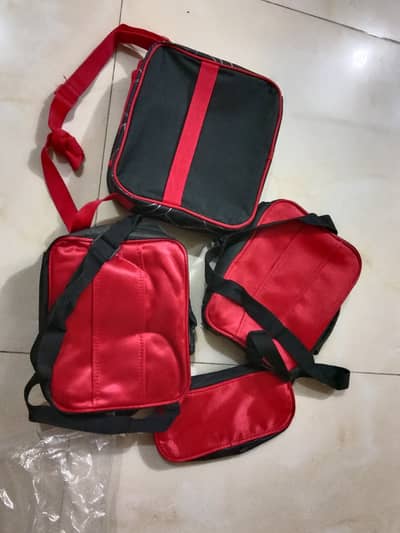 4 pcs Brand new Spiderman shoulder bags