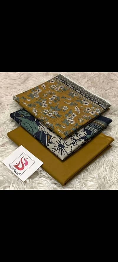 3 Pieced Printed Lawn By Bin saeed