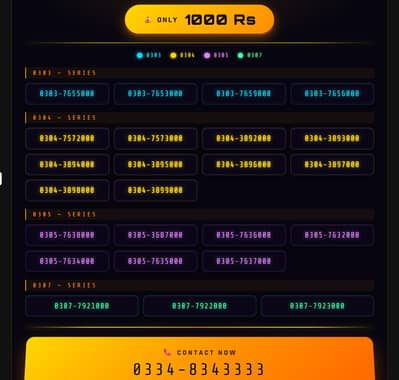 JAZZ GOLDEN NUMBER SALE SALE SALE