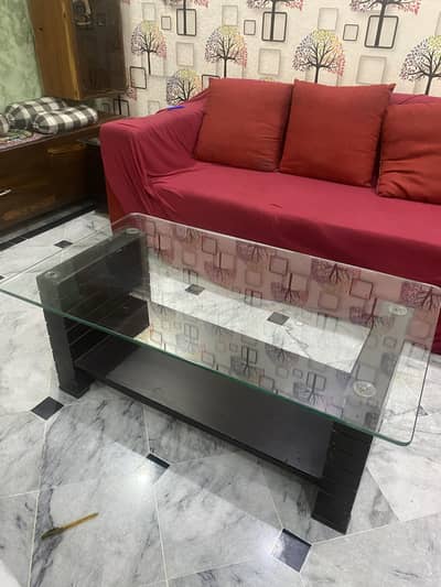 Centre table with side tables
