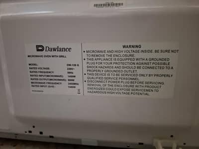 DW-128G used microwave
