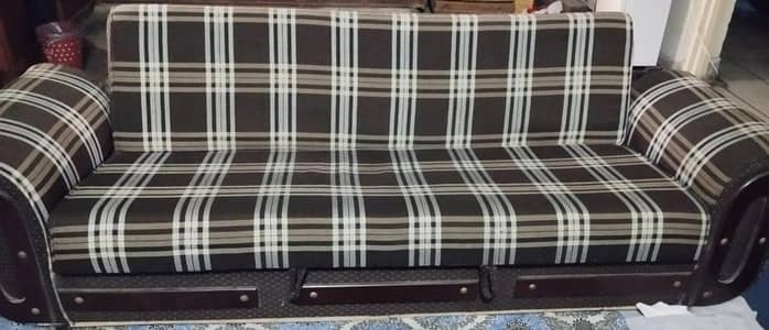Sofa cum Bed with Storage
