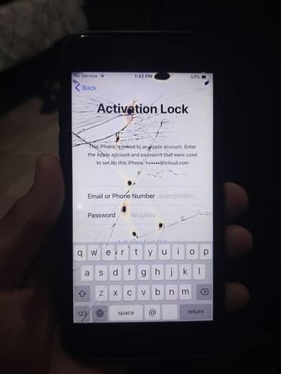 pta aproved Apple iPhone 6 panel damaged and activation locked