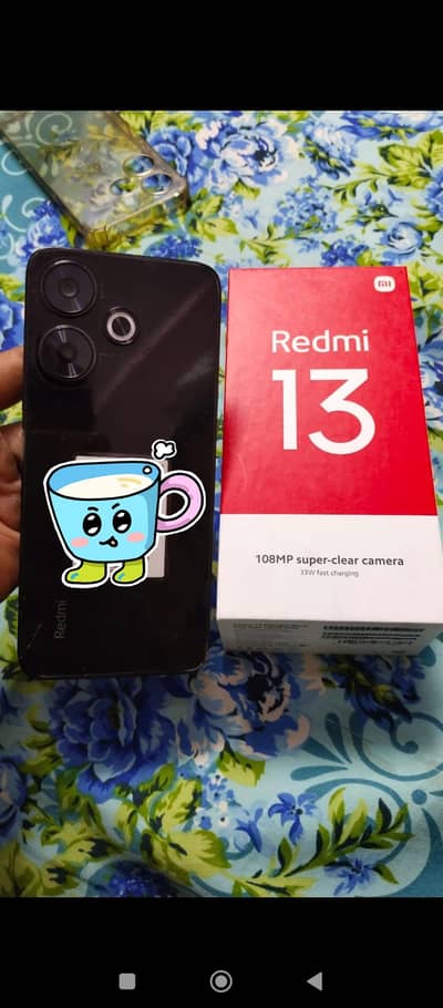 Xiaomi Redmi 13 8 128 gb. dual sim official PTA
