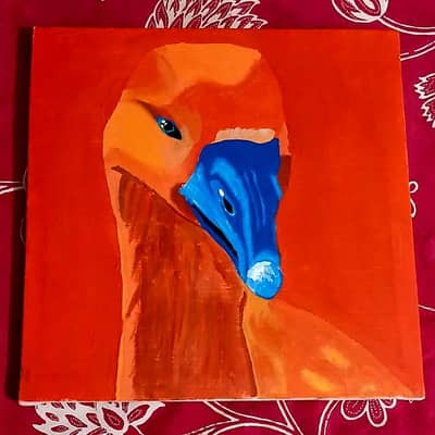 Handmade oil painting 12×12