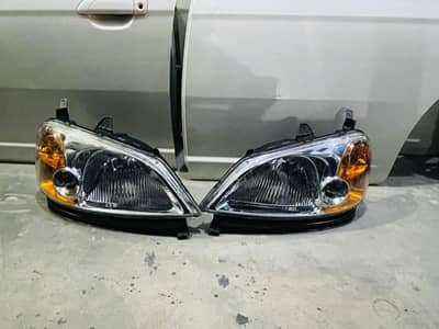 Honda civic model 2002 front headlight