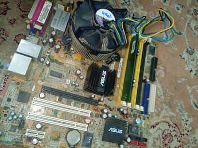 motherboard,ram,cooler and cpu combo